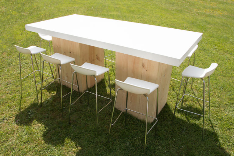 HIGH XXL TABLE // WOODLAND